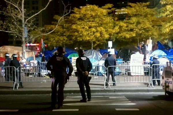NYPD blocks press in failed attempt to prevent pre-dawn raid coverage