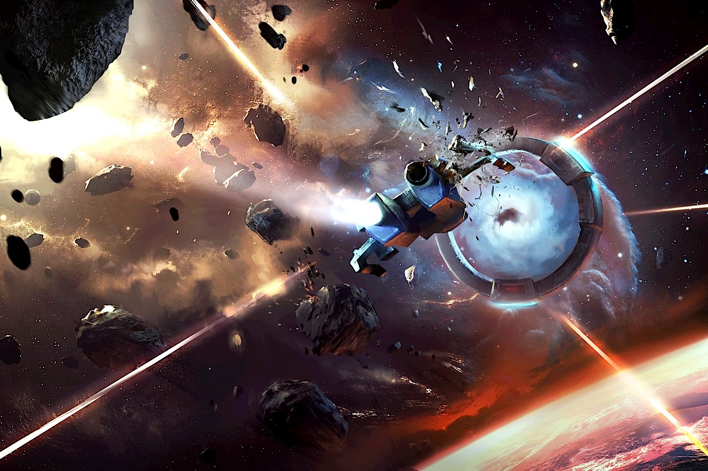 Sid Meier’s Starships artwork.