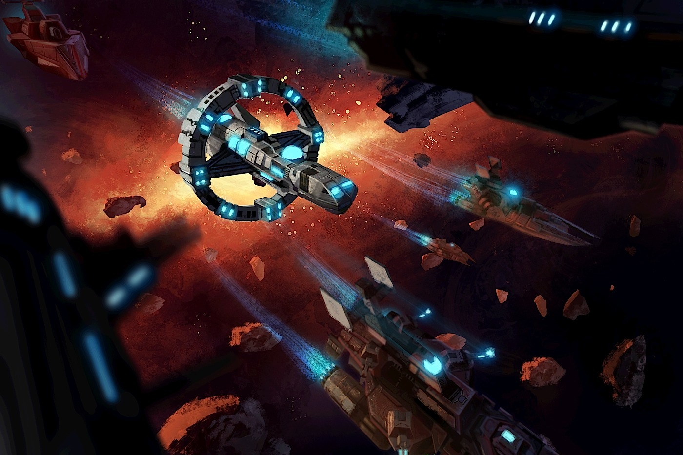 Sid Meier’s Starships artwork.