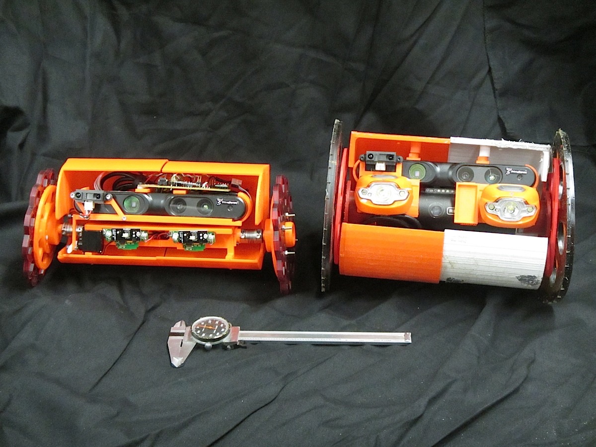 VolcanoBot 1 and VolcanoBot 2.
