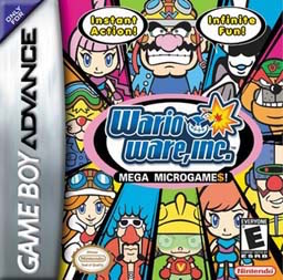Best GBA Games Wario Ware Inc Mega Microgames