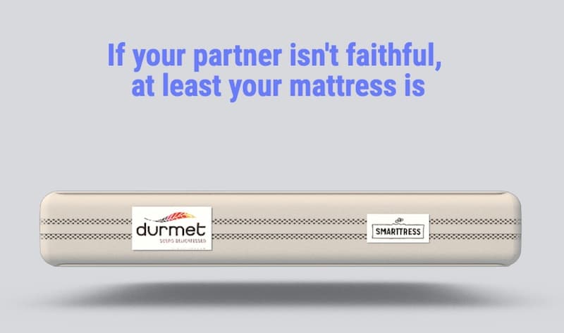 Smart mattress will text you if your partner's cheating on you