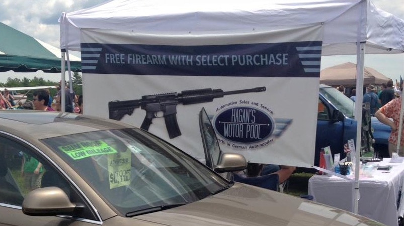 Dealership offering free AR-15 if you buy a used car
