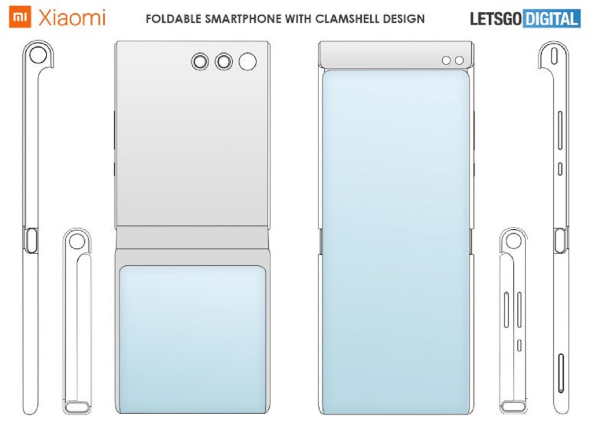 Xiaomi Foldable Smartphone Designs