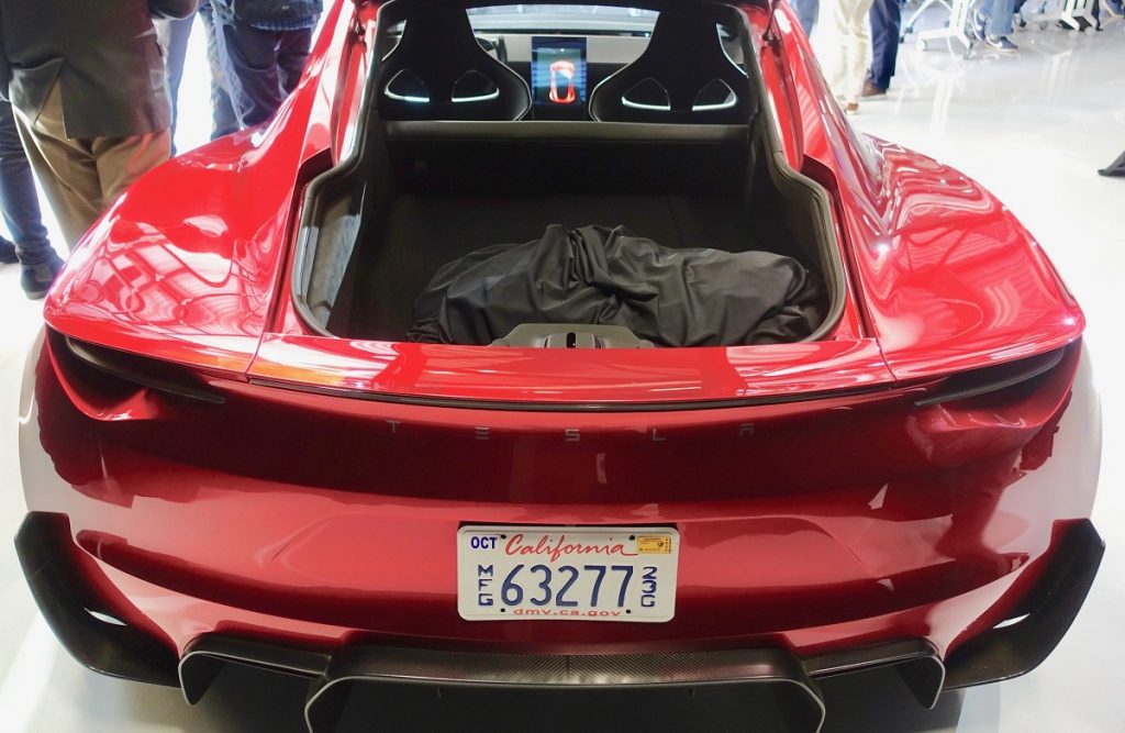 Tesla Roadster SpaceX Package